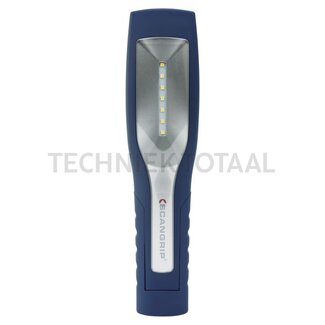 SCANGRIP Accu-lamp MAG LED 150 - 300 lumen, 3,7 V, 5,5 uur brandtijd