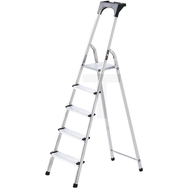 Aluminium stepladder 2050 mm | Aluminium | 150 kg