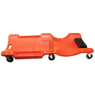 GRANIT Creeper plastic | 6 swivel castors | head cushion | storage compartment