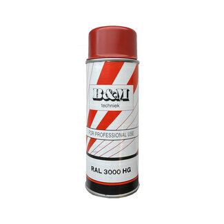 RAL paint 3000 flame red - 400 ml spray can
