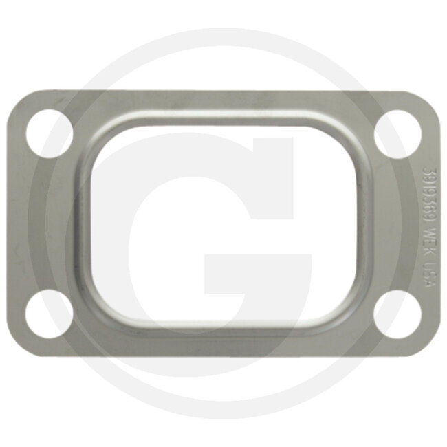GRANIT Gasket From the manifold to the turbocharger - 380002243, J919369, 3144171R2, 3144171R1, 4316126R1, 75287863, 87802590, 4895099, IJ919369, J901356 | Dimensions: 44 x 86 mm mm