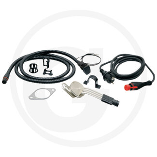 GRANIT Engine preheater, complete connection 57,8 mm with O-ring and flange