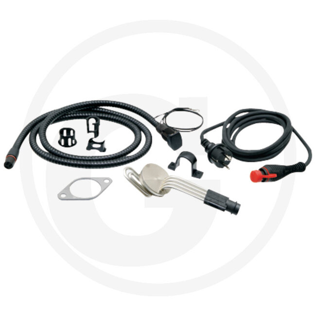 GRANIT Engine preheater complete - 380MVP442 | Connection: 57,8 mm, with O-Ring and flange