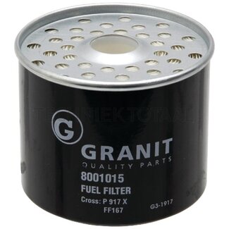 GRANIT Kraftstofffilter Ø 84 mm, Höhe 70 mm, Innen-Ø 19 mm