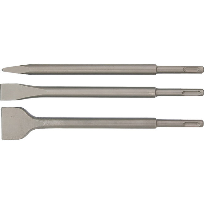 Labor Sds Plus Beitelset 3-delig punt / vlak / spade 250mm