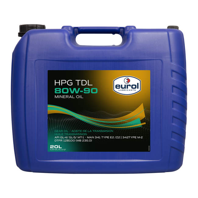 Eurol HPG 80W-90 TDL GL4/5 - 20L