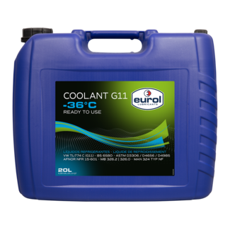 Eurol Liquide de refroidissement -36°C G11 - 20L
