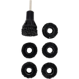 KS Tools Wieldraadeind-naafslijperset Ø 40 mm - 7 delig
