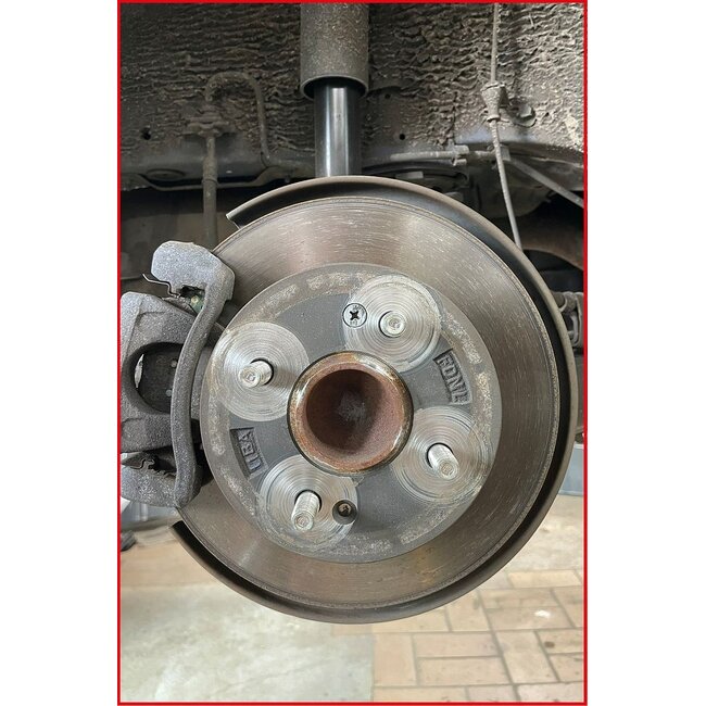 KS Tools Stehbolzen-Radnabenschleifer-Satz, Ø 40 mm, 7-tlg - 100.5085