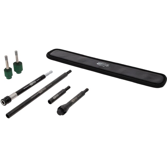 KS Tools Valve seat cleaning tool set for alloy wheels, 7-pcs - 100.5100