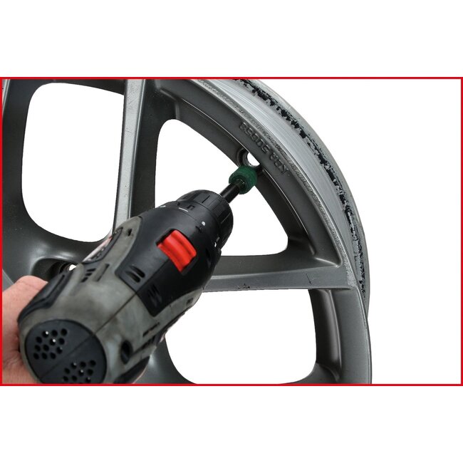 KS Tools Ventilsitz-Reinigungswerkzeug-Satz für Alufelgen, 7-tlg - 100.5100