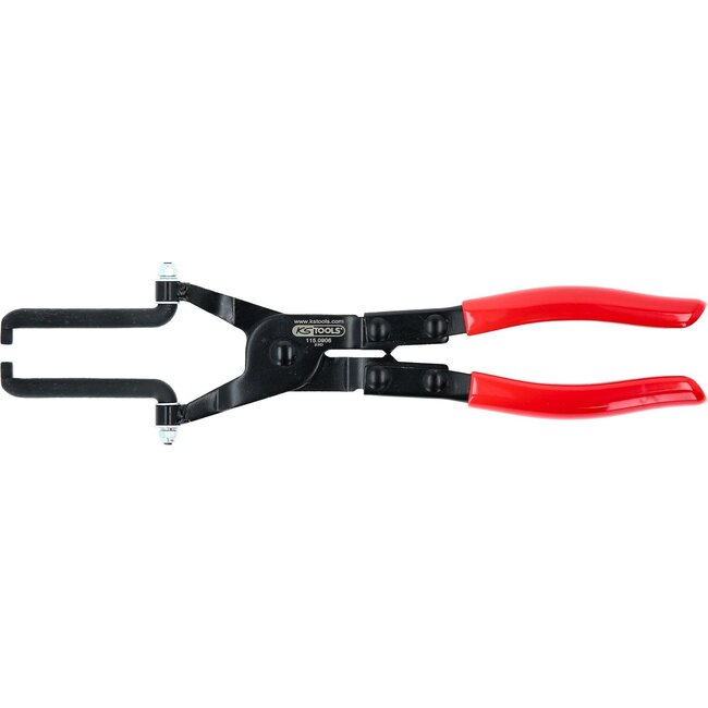 KS Tools Fuel pipe pliers for quick coupling with flexible joint - 115.0906