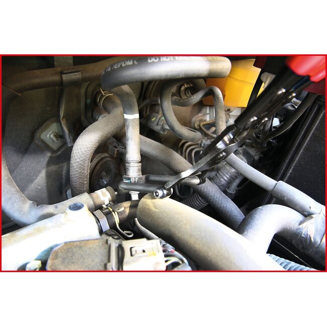 KS Tools Fuel pipe pliers for quick coupling with flexible joint - 115.0906