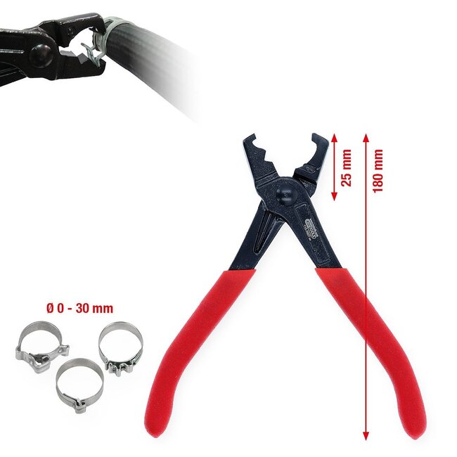 KS Tools Pince pour colliers auto-serrants - 115.0907