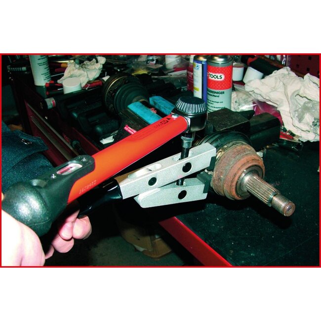 KS Tools Pince à collier avec embout pour clé dynamométrique, 270mm - 115.1056