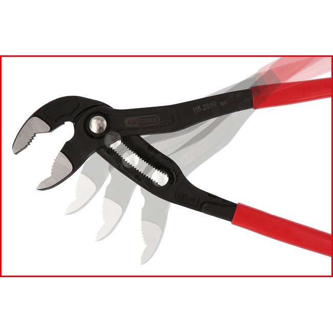 KS Tools Pinces multiprises à verrouillage, 178 mm - 115.2017