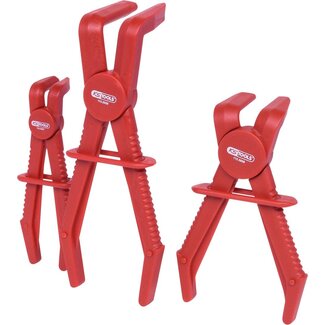 KS Tools Jeu de pinces à clamper 90°, 3 pcs