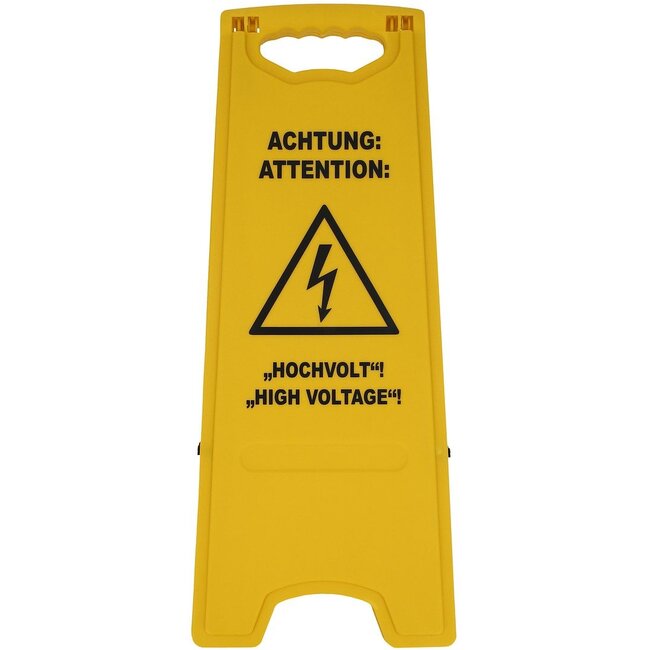 KS Tools Bord met bliksemsymbool - 117.0226