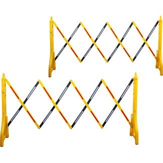 KS Tools Barrière extensible plastique, 240 - 2500 mm, 2 pcs