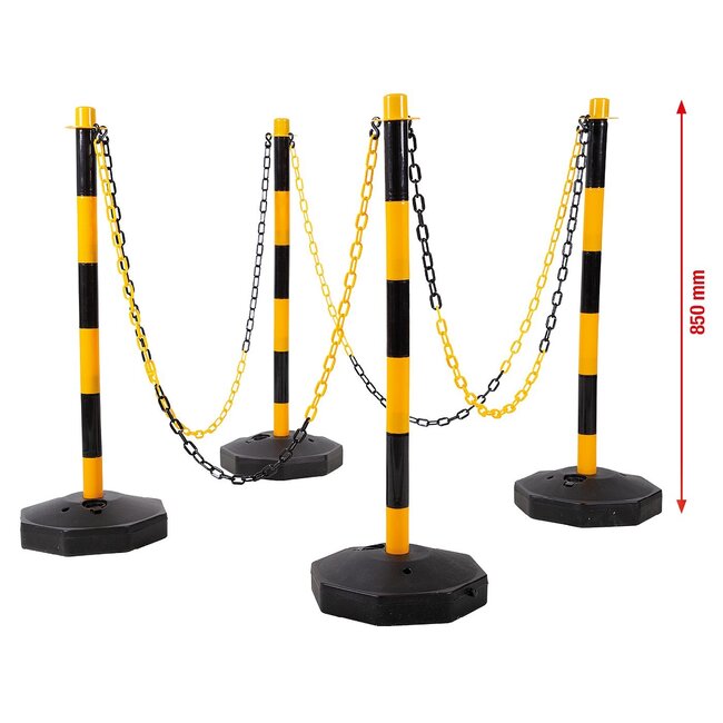 KS Tools Afzetpalenset met ketting - 13 delig - 117.1550