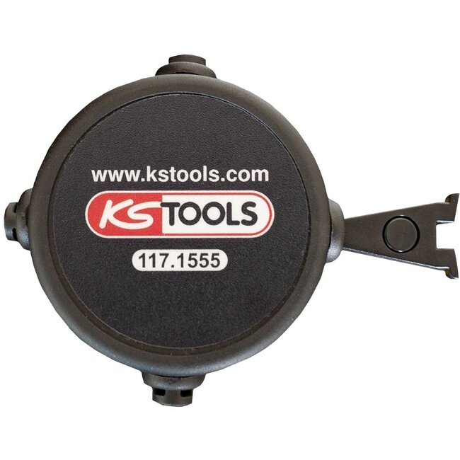 KS Tools Sperrgurtpfosten, Gurt schwarz-gelb - 117.1555