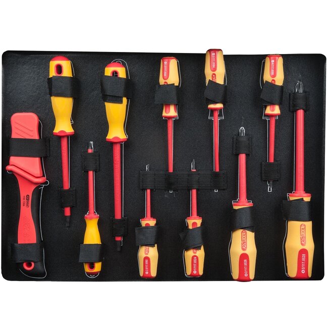 KS Tools Isolierter Werkzeug-Satz für Hybrid- und Elektrofahrzeuge, 43-tlg - 117.1890