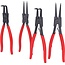 KS Tools Circlip pliers set, 40-100 mm, 4 pcs - 119.2060