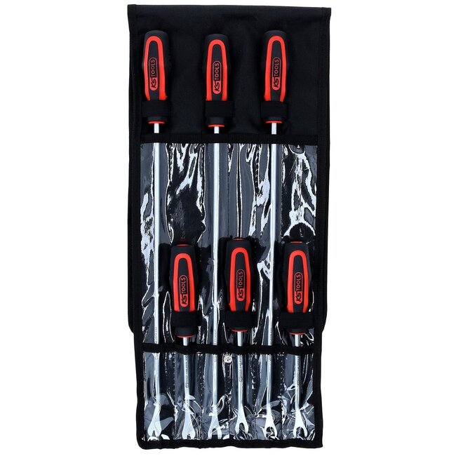KS Tools Jeu d'outils à dégrafer, 6 pcs - 140.2370
