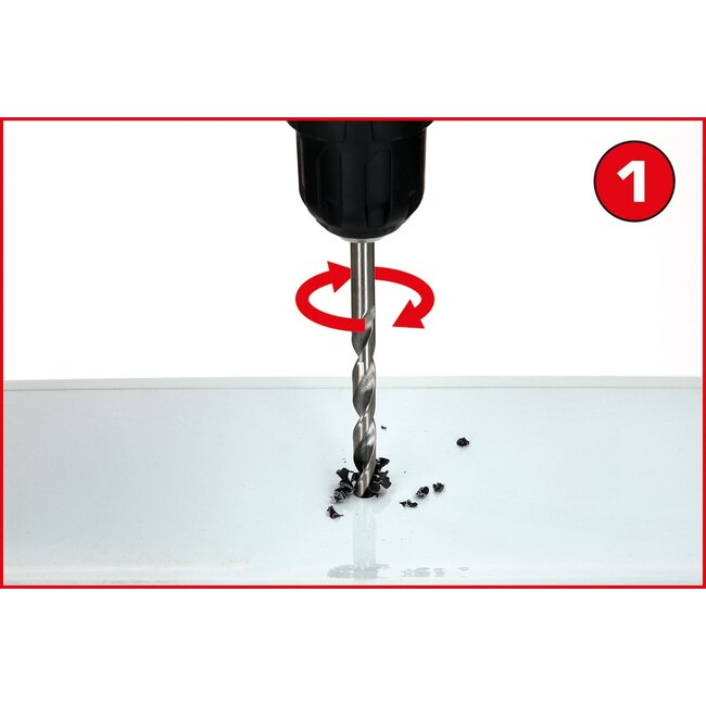 KS Tools Coffret pour perçage des logements de capteurs de distance, 23 pcs - 140.2650