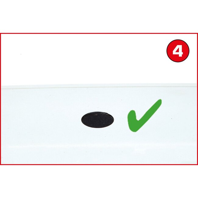 KS Tools Lochstanzen-Satz für PDC-Sensoren, 23-tlg - 140.2650