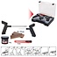 KS Tools Tire vulcanising repair set for commercial vehicles, 5 pcs, 178 mm threads - 150.1080