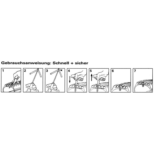 KS Tools Reifenvulkanisier-Satz für NFZ, 5-tlg, 178 mm Fäden - 150.1080