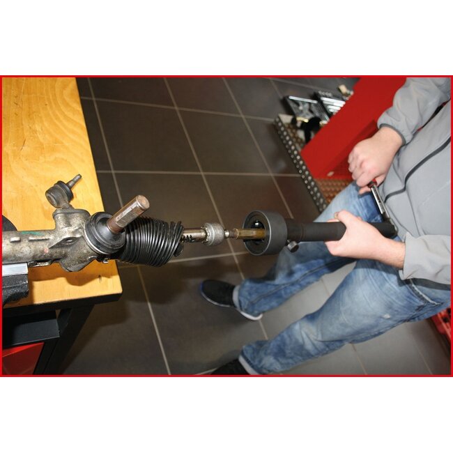 KS Tools Set speciale sleutels voor spoorstangen / axiale aandrijfassen - 4 - delig - 150.1125