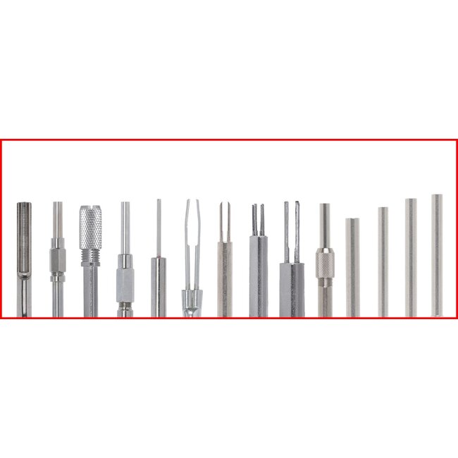 KS Tools Commercial vehicles, unlocking tool set, 14 pcs - 150.1215