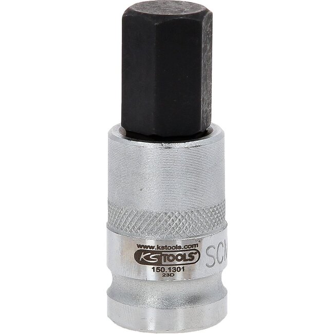 KS Tools 1/2" Douilles tournevis 6 pans intérieur pour fixations de batterie HT pour VAG, 16mm – 150.1301