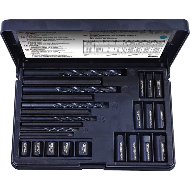 KS Tools Stud extractor set, 25 pcs - 150.1305