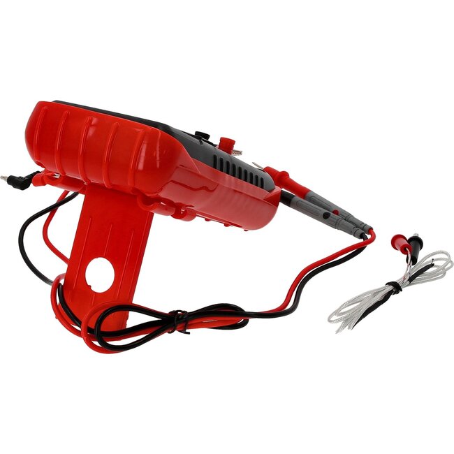 KS Tools Digital multimeter, including test prods and crocodile clamps - 150.1480