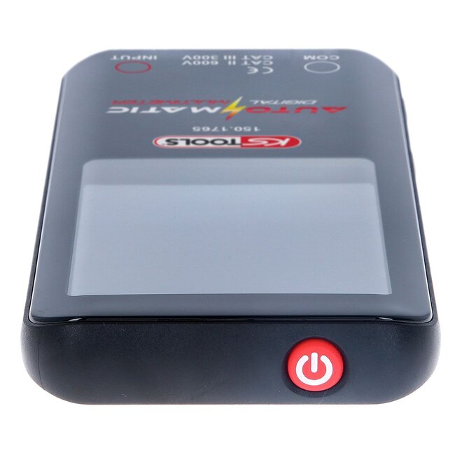 KS Tools Automatic digital multimeter incl. test probes - 150.1765