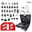 KS Tools MASTER Cooling system diagnostic service set, 40 pcs - 150.2300
