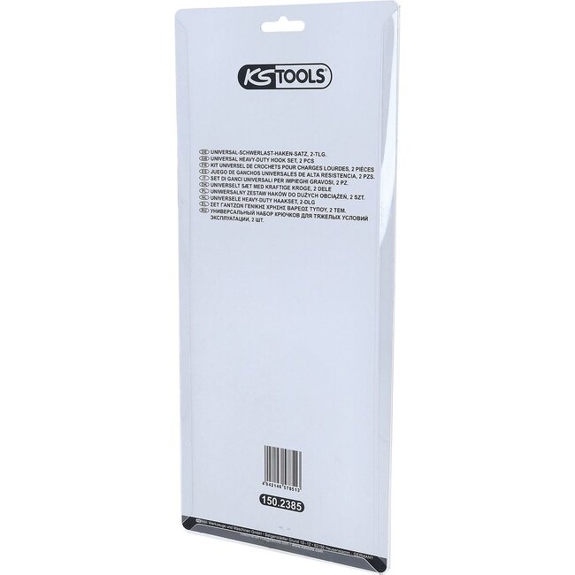 KS Tools Universal-Schwerlast-Haken-Satz, 2-tlg - 150.2385