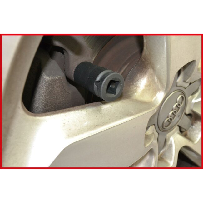 KS Tools Bremssattelverschraubung-Spezialstecknuss-Satz, 12-tlg - 150.2400