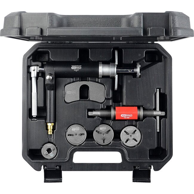 KS Tools Universal Bremskolben-Rückstell-Werkzeug-Satz, 8-tlg - 150.2440