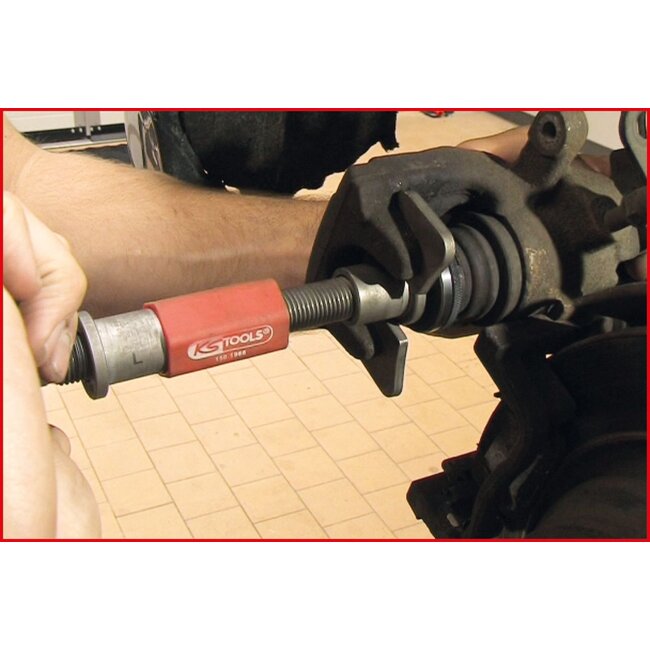 KS Tools Jeu de repousses-piston de frein universel, 8 pcs - 150.2440