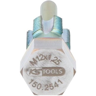 KS Tools Schroefdraadtap met geleidepen voor temperatuursensoren - M12 x 1,25