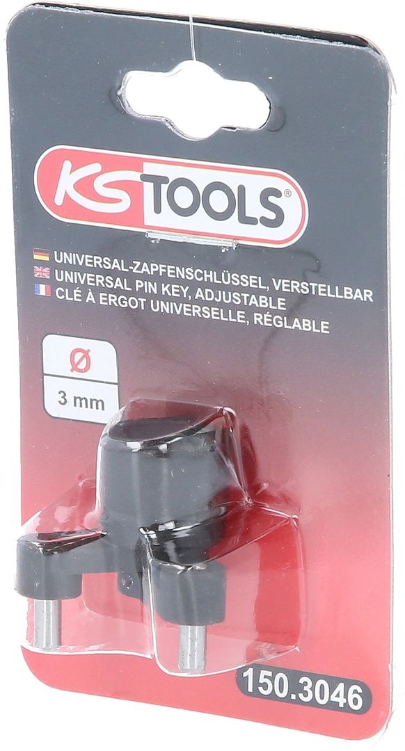 KS Tools 1/4"universele pensleutel voor tandriemspanrol - verstelbaar - 150.3046, foto 4 van 6