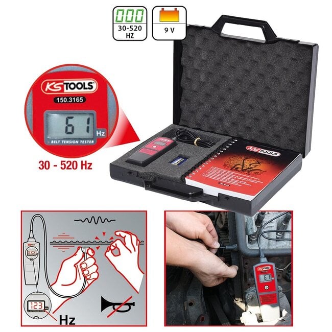 KS Tools Electronic belt tension tester - 150.3165