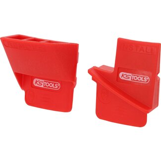 KS Tools Jeu d’outils pour courroie trapézoïdale à nervures, 2 pcs