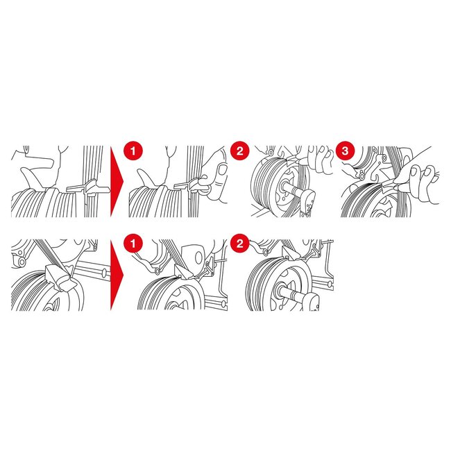 KS Tools Multi-V-riemgereedschapset - 2 dlg - 150.3315