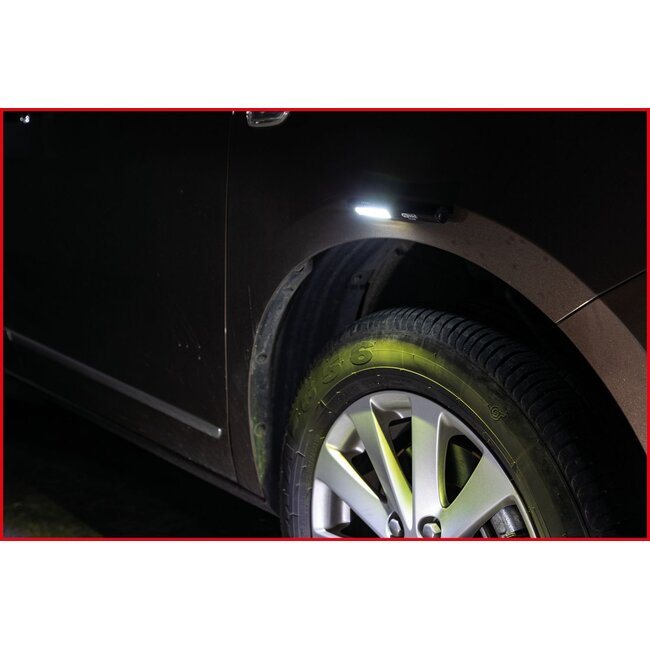 KS Tools LED COB Stripe Inspektionslampe 350 Lumen mit UV-Spot LED und Laserpointer - 150.4400