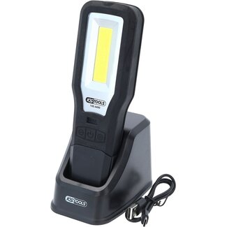 KS Tools Mobile workshop hand lamp, foldable, 550 lumen